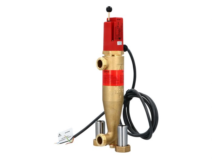 Czujnik poziomu elektromechaniczny przewód:1,8 m AFRISO WMS-WP6 DN20 max 10 bar 230 V | 42305