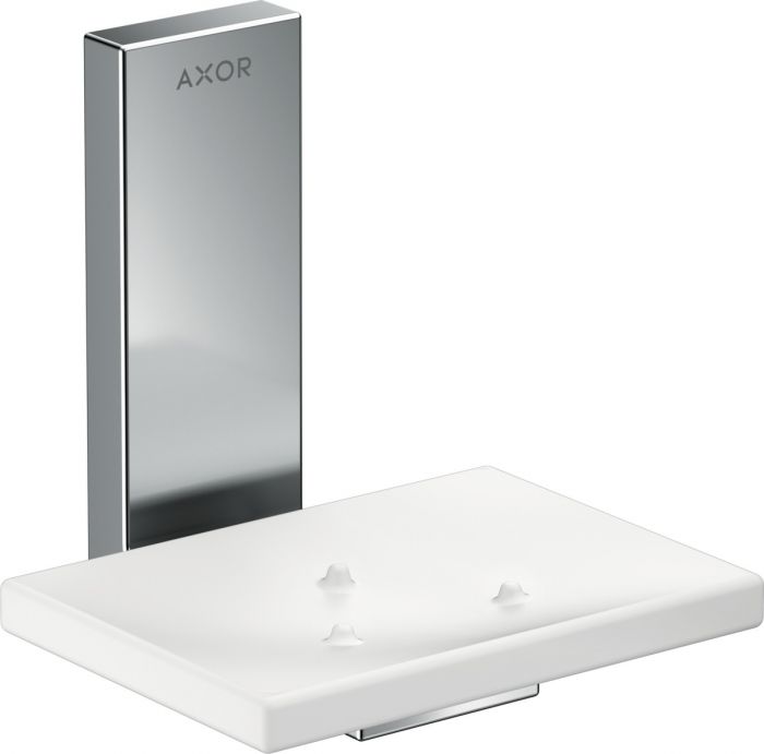 Mydelniczka HANSGROHE Axor Universal Rectangular chrom w zestawie elementy mocujące | 42605000
