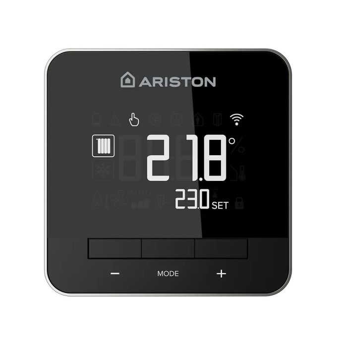 Termostat pokojowy tygodniowy czarny ARISTON CUBE S  | 4261002