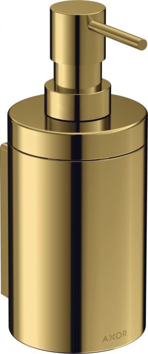 Dozownik mydła w płynie ścienny ścienny HANSGROHE Axor Universal Accessories objętość 300 ml metal złoto optyczne polerowane | 42810990