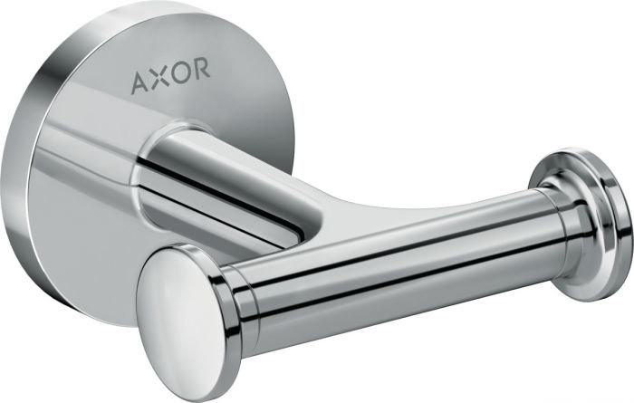 Haczyk na ręcznik podwójny HANSGROHE Axor Universal Circular chrom | 42812000