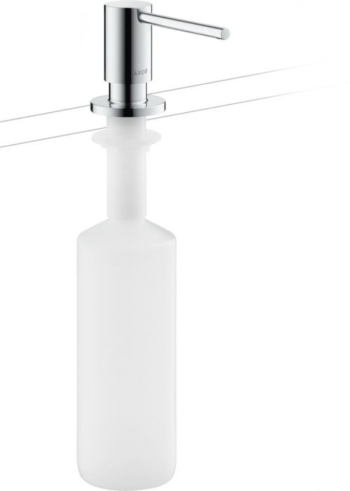 Dozownik mydła w płynie HANSGROHE Axor Uno 500 ml chrom | 42818000