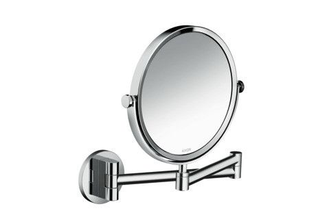 Lustro kosmetyczne ścienne HANSGROHE Axor Universal Circular powiększenie: x 1,7 metalowe d170 chrom z materiałem montażowym | 42849000