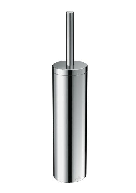 Szczotka toaletowa ścienna HANSGROHE Axor Universal Circular z pojemnikiem metalowa 91 x 428 mm chrom z materiałem montażowym | 42855000