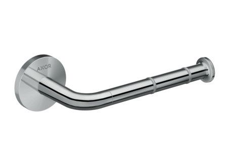 Uchwyt na papier toaletowy ścienny HANSGROHE Axor Universal Circular metalowy 83 x 177 mm chrom z materiałem montażowym | 42856000