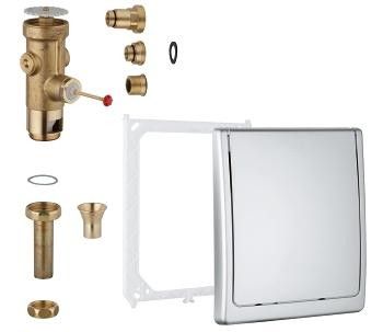 Przycisk spłukujący GROHE Rondo chrom 220 x 255 mm | 42901000