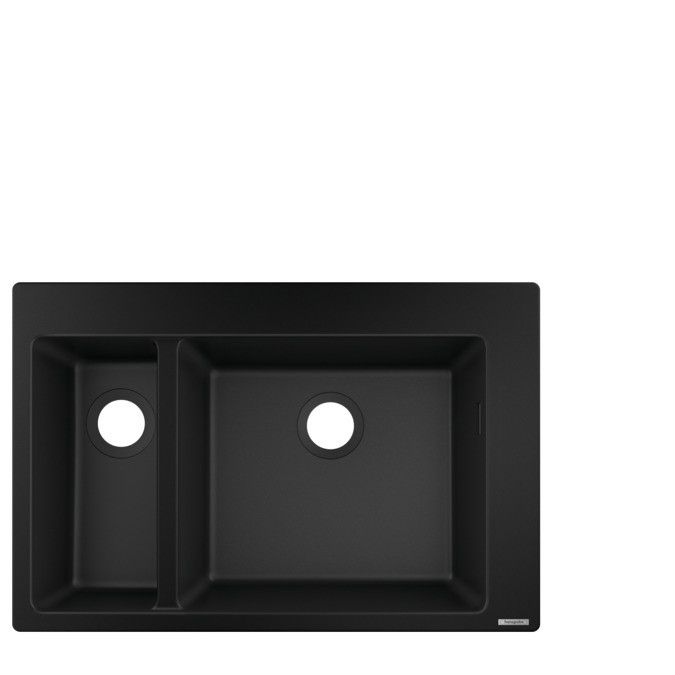 Zlewozmywak 2-komorowy HANSGROHE S51 S510-F635 770 x 205 x 510 mm | 43315170
