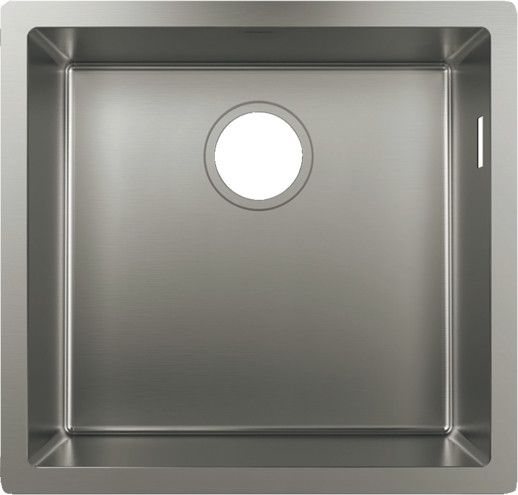 Zlewozmywak podblatowy 1-komorowy HANSGROHE S71 S719-U400 450 x 190 x 450 mm | 43425800