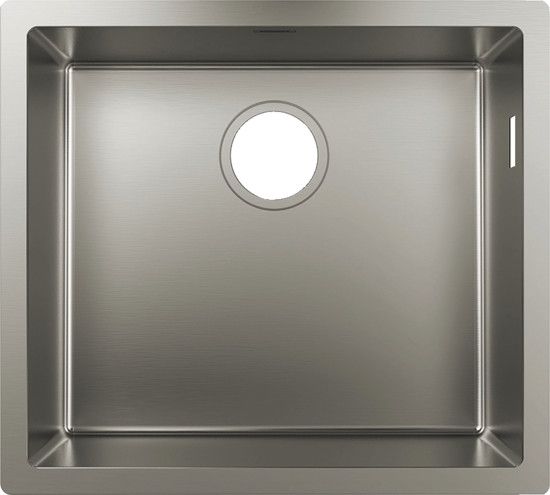 Zlewozmywak 1-komorowy HANSGROHE S71 S719-U50 498 x 190 x 398 mm | 43427800