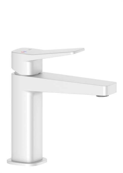 Bateria umywalkowa stojąca 1-otworowa ARMATURA KRAKÓW Malaga mosiądz white  | 452281544