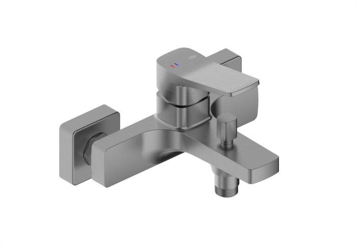 Bateria wannowa ARMATURA KRAKÓW Malaga gun metal grey | 452401061