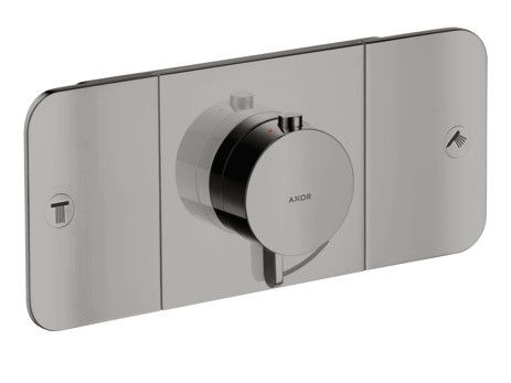 Moduł termostatyczny HANSGROHE Axor One 270 x 120 mm czarny chrom polerowany  | 45712330