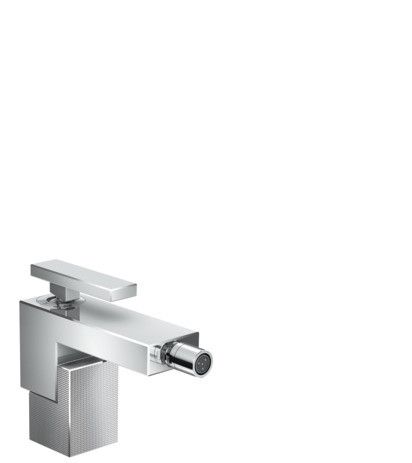 Bateria bidetowa stojąca HANSGROHE Axor Edge 1-uchwytowa 1-otworowa może współpracować z przepływowymi podgrzewaczami wody chrom | 46211000