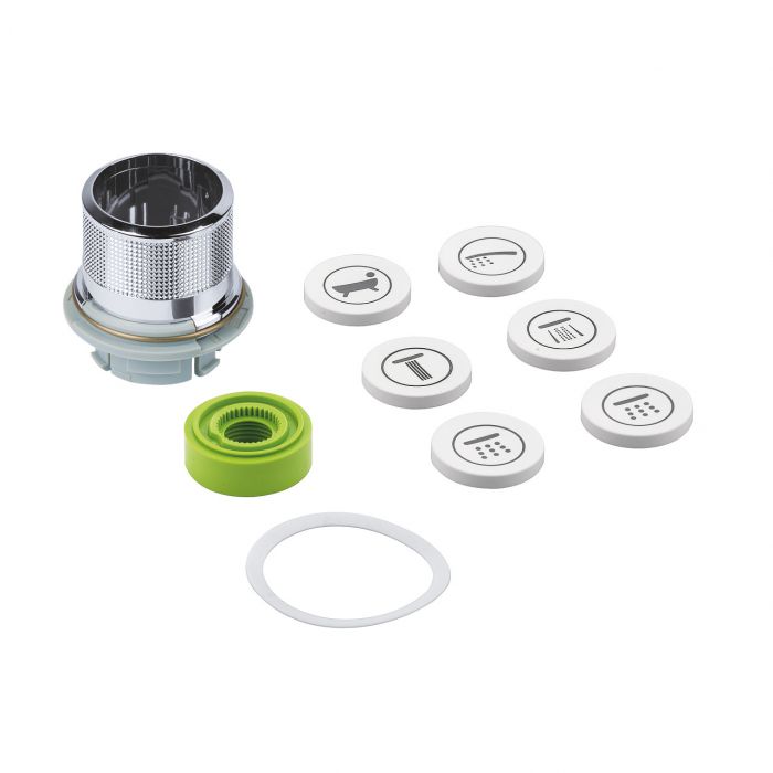 Przycisk GROHE SmartControl do baterii natryskowej podtynkowej 29144000 chrom | 48361000