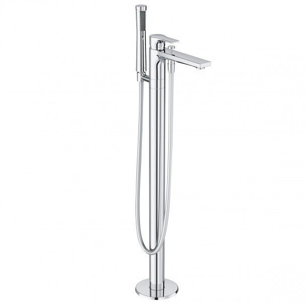Bateria wannowo-natryskowa wolnostojąca KLUDI ZENTA chrom | 485900565