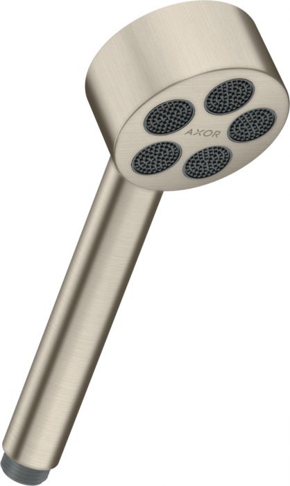 Główka prysznicowa 1jet HANSGROHE AXOR ONE 75 metalowa d73 nikiel szczotkowany  | 48651820
