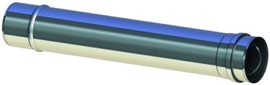 Rura spalinowa 1000 mm SP DN 150