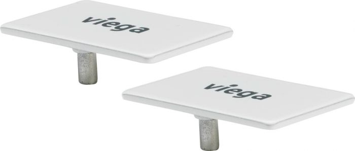 Płytka maskująca VIEGA Advantix Vario 4965.88 wykonanie białe, zestaw 2 sztuk  | 712105 #2