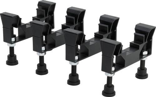 Stopki do odwodnienia prysznicowego regulowane VIEGA Advantix Vario 4966.17 zestaw 4 sztuk z tworzywa sztucznego 70 mm | 721701