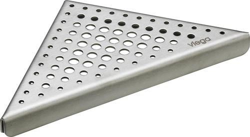 Ruszt VIEGA Advantix Visign EA2 4972.40 wykonanie matowe ze stali nierdzewnej 165 mm | 592400