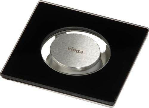 Ruszt VIEGA Advantix Visign RS5 4976.11 z 1-warstwowego szkła bezpiecznego 94 mm czarny | 617141