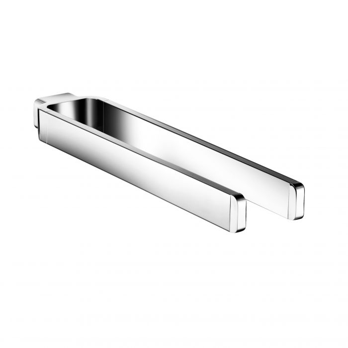 Wieszak podwójny KLUDI E2 na ręcznik szerokość: 80 mm chrom | 4999005