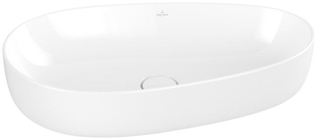 Umywalka blatowa VILLEROY & BOCH ANTAO ceramiczna TitanCeram z powłoką CeramicPlus 65 x 40 cm weiss alpin  | 4A7465R1
