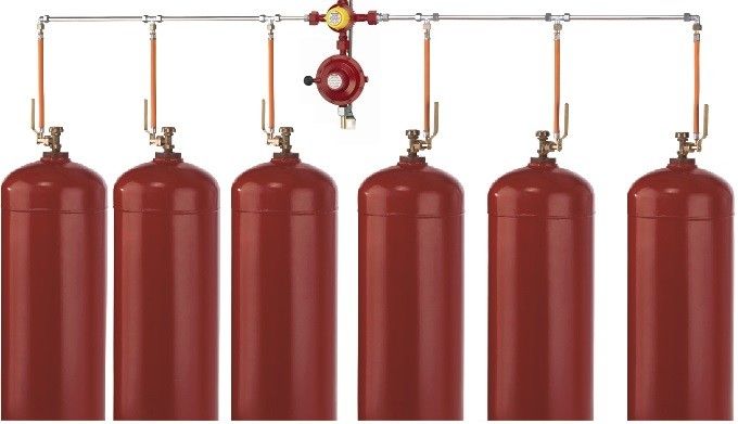 Zestaw przyłączeniowy LPG na 6 butli 33 kg WEBA | 5050000114