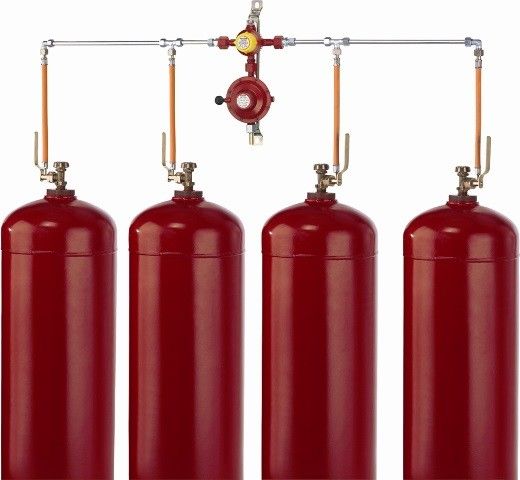 Zestaw przyłączeniowy LPG na 4 butle 33 kg WEBA  | 5050000290