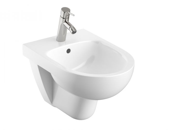 Bidet ceramiczna wiszący GEBERIT SELNOVA 35 x 34.5 x 53 cm biały  | 500264017