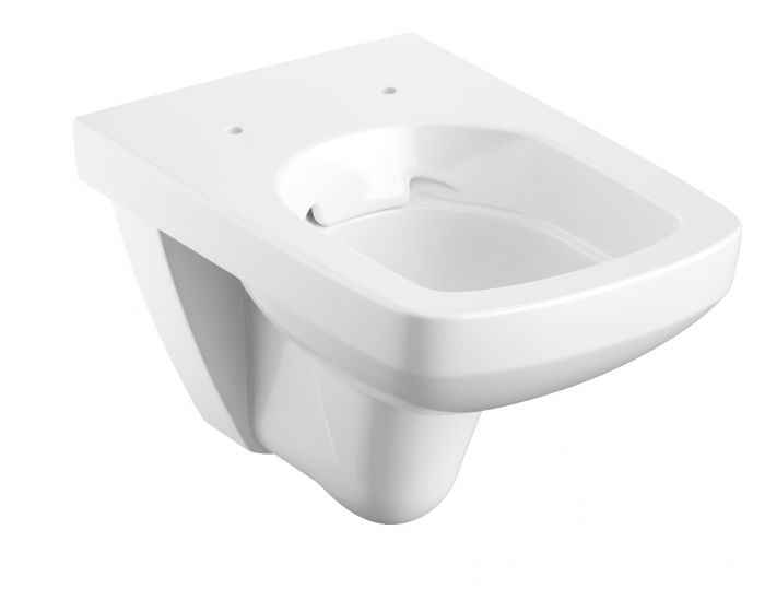 Miska WC ceramiczna wisząca GEBERIT SELNOVA SQUARE lejowa Rimfree 35 x 53 cm biała  | 500275011 #2