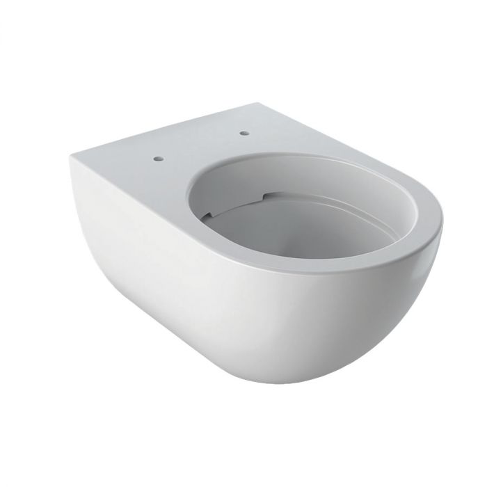 Acanto miska WC ceramiczna wisząca Rimfree 35 x 51 x 33 cm biała