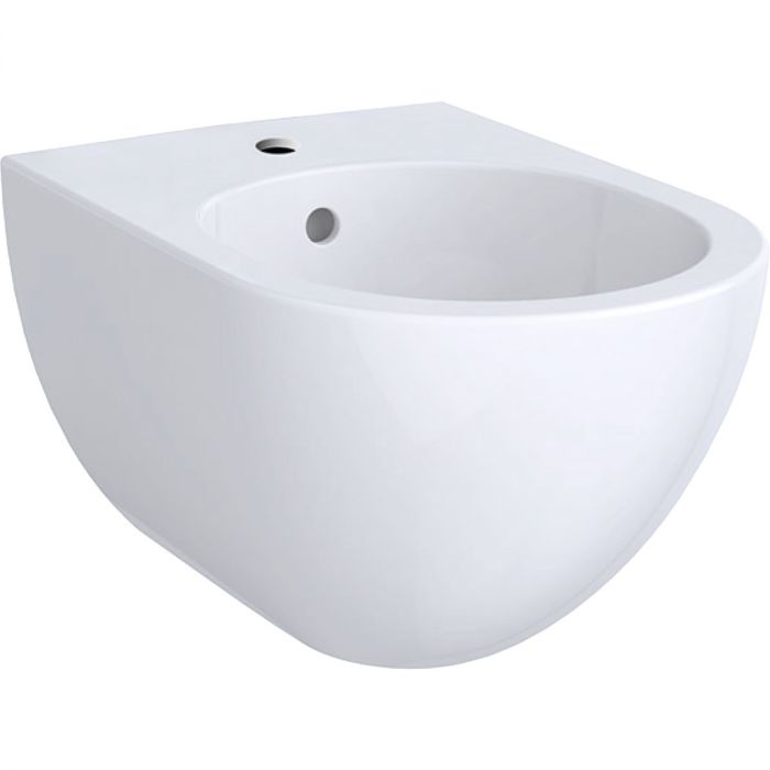Bidet wiszący z powłoką KeraTect GEBERIT Acanto wiszący 35 x 29 x 51 cm biały  | 500601018