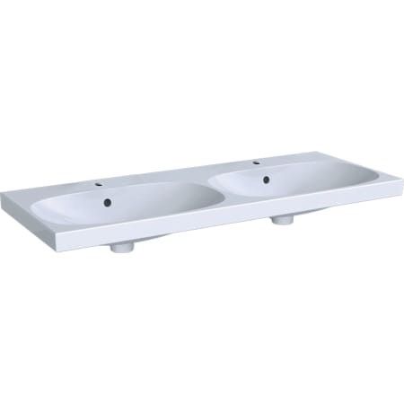 Umywalka ceramiczna GEBERIT Acanto B120 meblowa prostokątny 1200 x 482 x 168 mm biała | 500628012