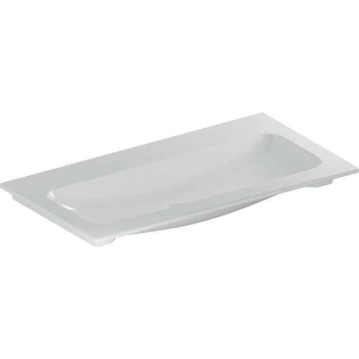 Umywalka ceramiczna GEBERIT iCon meblowa z cienkim rantem 900 x 480 x 130 mm biała | 501845003
