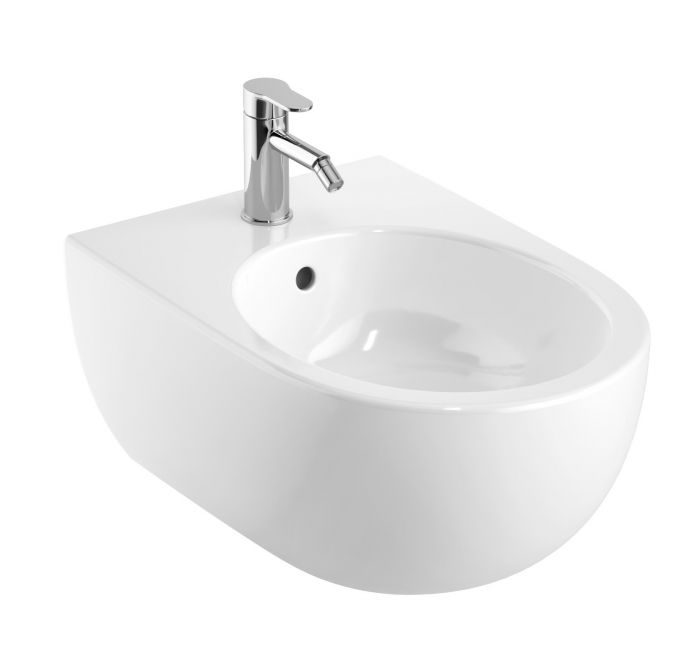 Bidet ceramiczny wiszący GEBERIT SELNOVA 36 x 26 x 53 cm biały | 501993001