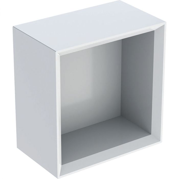 Szafka wisząca 225 x 132 x 233 mm biała lakierowany wysoki połysk GEBERIT iCon | 502321011