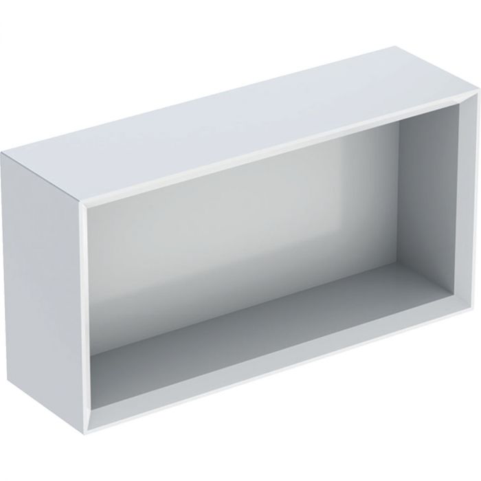 Szafka wisząca 450 x 132 x 233 mm biała lakierowany wysoki połysk GEBERIT iCon | 502322011