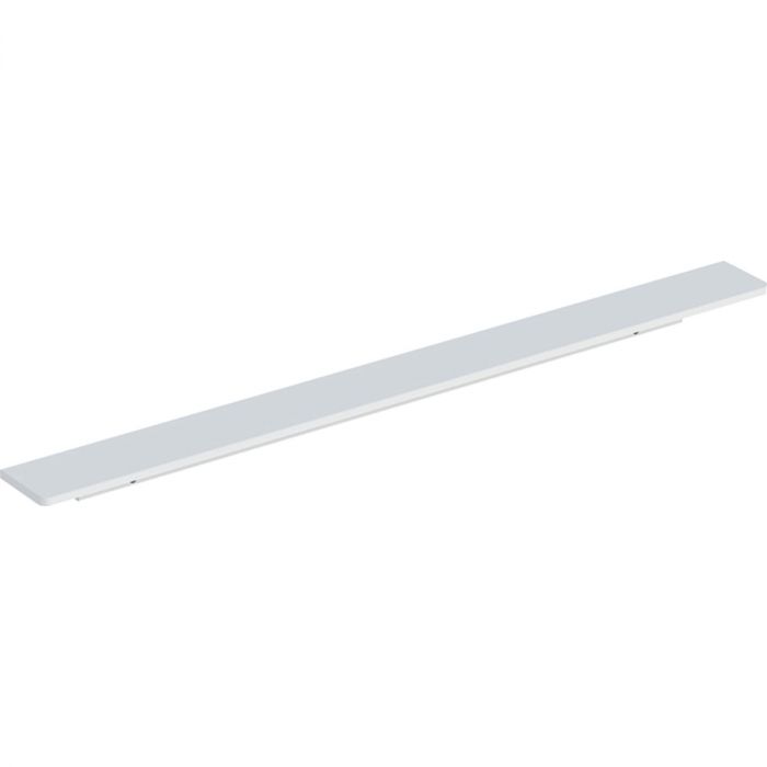 Uchwyt pasuje do wszystkich szafek pod umywalkę iCon z uchwytem mocowanie za pomocą śruby aluminiowy 367 x 19 x 33 mm biały mat w komplecie elementy mocujące GEBERIT iCon | 502356011
