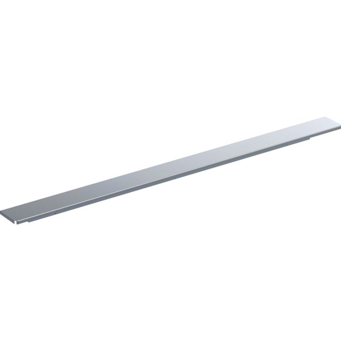 Uchwyt pasuje do wszystkich szafek pod umywalkę iCon z uchwytem mocowanie za pomocą śruby aluminiowy 447 x 19 x 33 mm chrom błyszczący w komplecie elementy mocujące GEBERIT iCon | 502357001