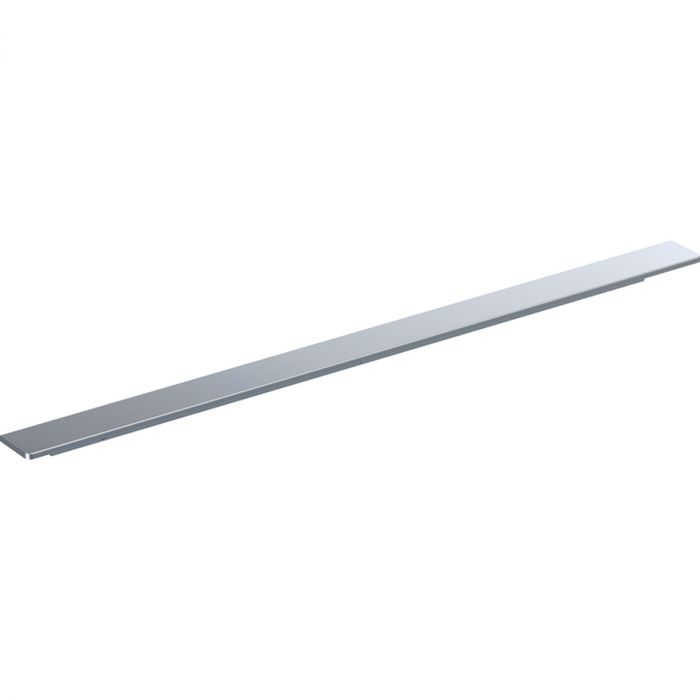 Uchwyt pasuje do wszystkich szafek pod umywalkę iCon z uchwytem mocowanie za pomocą śruby aluminiowy 517 x 19 x 33 mm chrom błyszczący w komplecie elementy mocujące GEBERIT iCon | 502358001