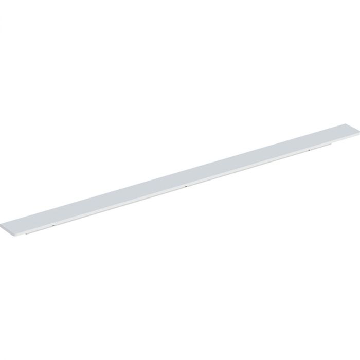 Uchwyt pasuje do wszystkich szafek pod umywalkę iCon z uchwytem mocowanie za pomocą śruby aluminiowy 517 x 19 x 33 mm biały mat w komplecie elementy mocujące GEBERIT iCon | 502358011