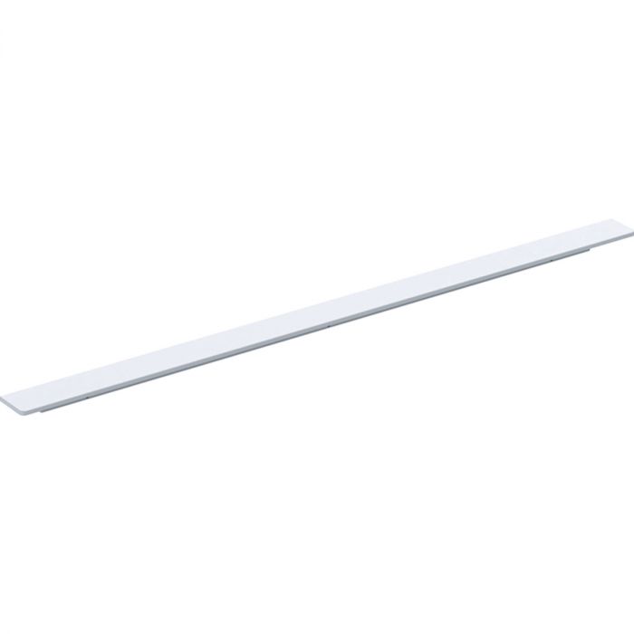 Uchwyt pasuje do wszystkich szafek pod umywalkę iCon z uchwytem mocowanie za pomocą śruby aluminiowy 589 x 19 x 33 mm biały mat w komplecie elementy mocujące GEBERIT iCon | 502359011
