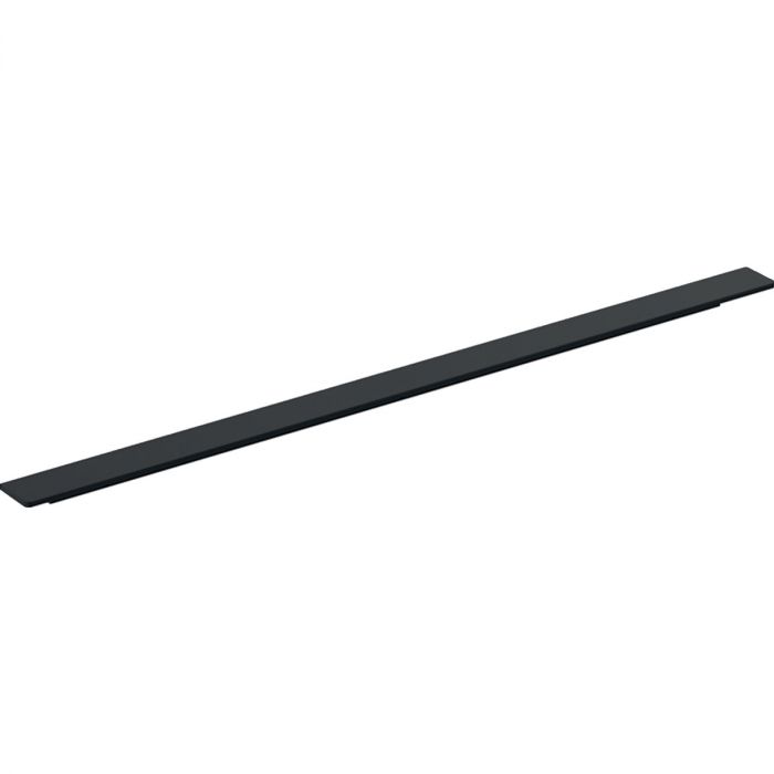 Uchwyt pasuje do wszystkich szafek pod umywalkę iCon z uchwytem mocowanie za pomocą śruby aluminiowy 589 x 19 x 33 mm lava w komplecie elementy mocujące GEBERIT iCon | 502359JK1