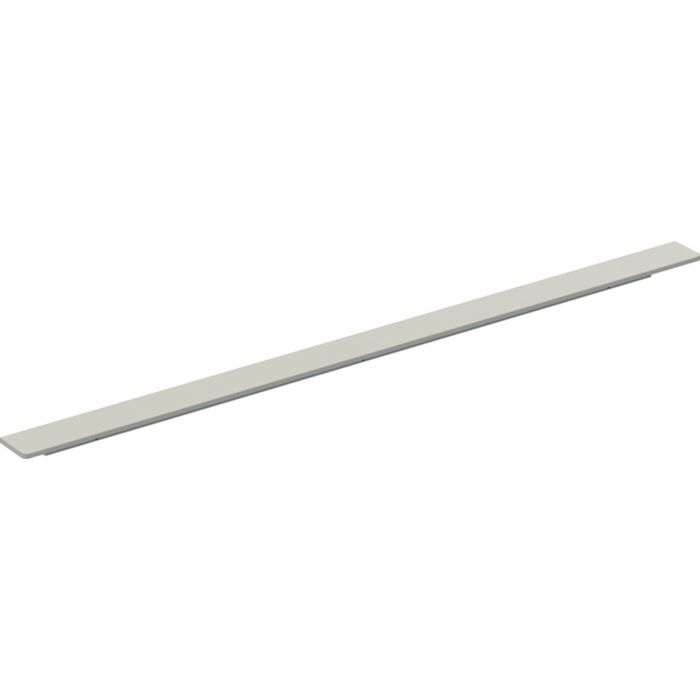 Uchwyt pasuje do wszystkich szafek pod umywalkę iCon z uchwytem mocowanie za pomocą śruby aluminiowy 589 x 19 x 33 mm piaskowo-szary mat w komplecie elementy mocujące GEBERIT iCon | 502359JL1
