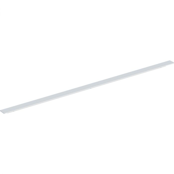 Uchwyt pasuje do wszystkich szafek pod umywalkę iCon z uchwytem mocowanie za pomocą śruby aluminiowy 885 x 19 x 33 mm biały mat w komplecie elementy mocujące GEBERIT iCon | 502361011