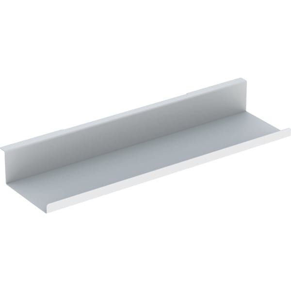 Półka ścienna ze stali 450 x 130 x 55 mm biała mat ukryte mocowania GEBERIT iCon | 502326013