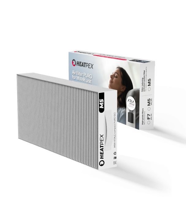 Filtr powietrza węglowy PURO M5 HEATPEX Aria Vitale Compact  | 52481109600W