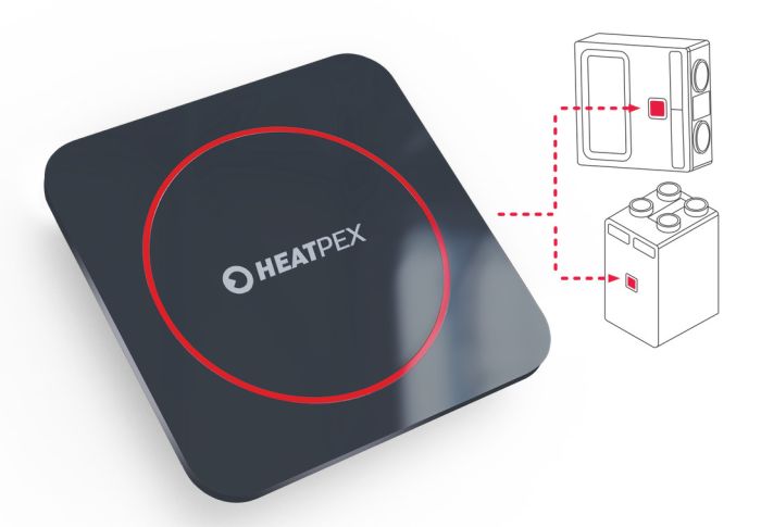 Maska panelu sterowania z kablem zasilająco–sygnałowym o dł. 10 m HEATPEX Aria Vitale  | 52600500100W