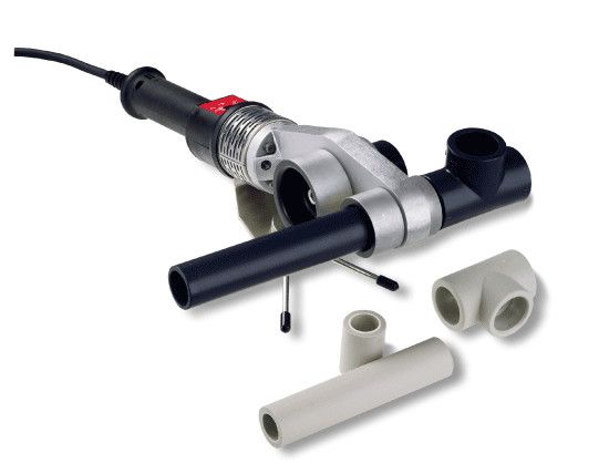Zgrzewarka do rur PP, PE ROWELD P 63-3 zestaw w walizce metalowej 20-63 mm